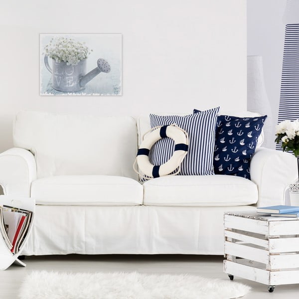 Картина на платно Бяла любов, 32 x 42 cm Shabby - Styler-image-1