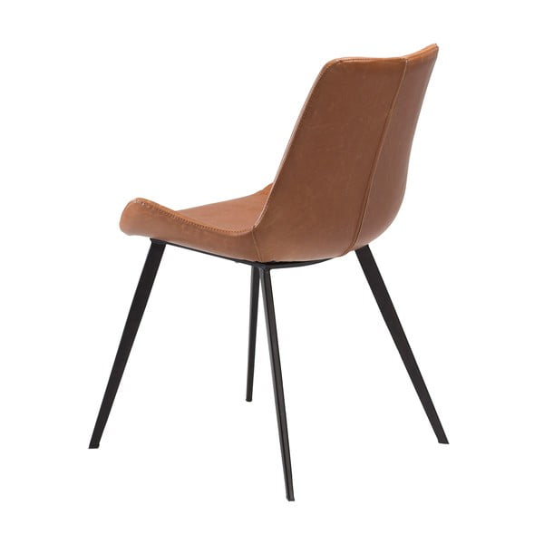 Кафяв трапезен стол от изкуствена кожа DAN-FORM Дания Hype - DAN-FORM Denmark-image-2