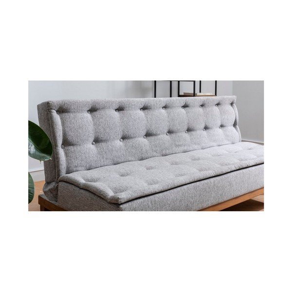 Сив разтегателен диван Aristea - Unique Design-image-4
