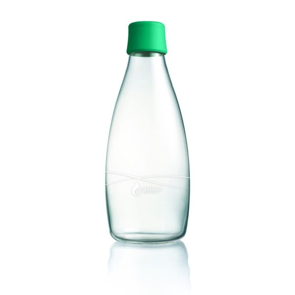 Тъмнозелена стъклена бутилка , 800 ml - ReTap
