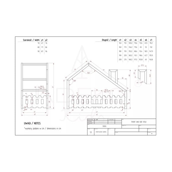 Детско легло 70x140 cm Gato - Adeko-image-3
