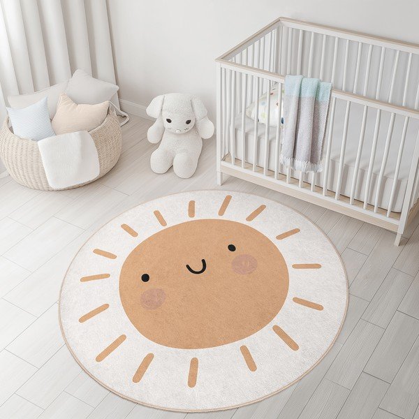 Детски килим подходящ за пране ø120 cm Sunny World – Mila Home-image-2