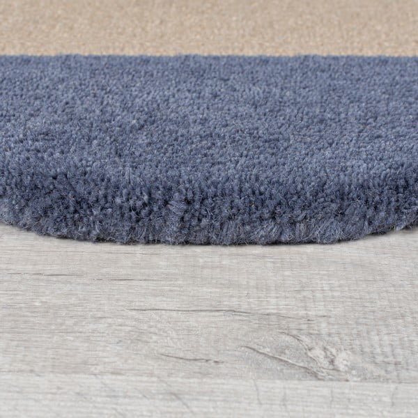 Бежов ръчно изработен вълнен килим 160x230 cm Mia Scallop Frame – Flair Rugs-image-4