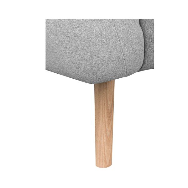 Světle šedé křeslo Kooko Home Pop-image-3