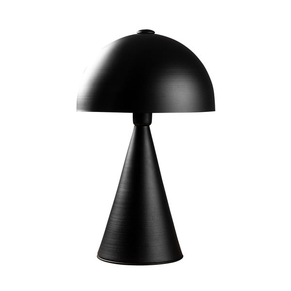 Черна настолна лампа с метален абажур (височина 52 cm) Dodo – Opviq lights