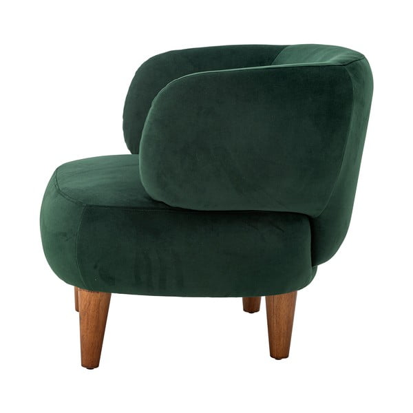 Тъмнозелено кадифено кресло крило Ruperta – Bloomingville-image-3