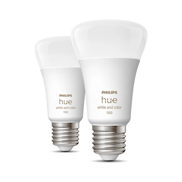 LED комплект крушки 2 бр. E27, 11 W White and color ambiance – Philips Hue