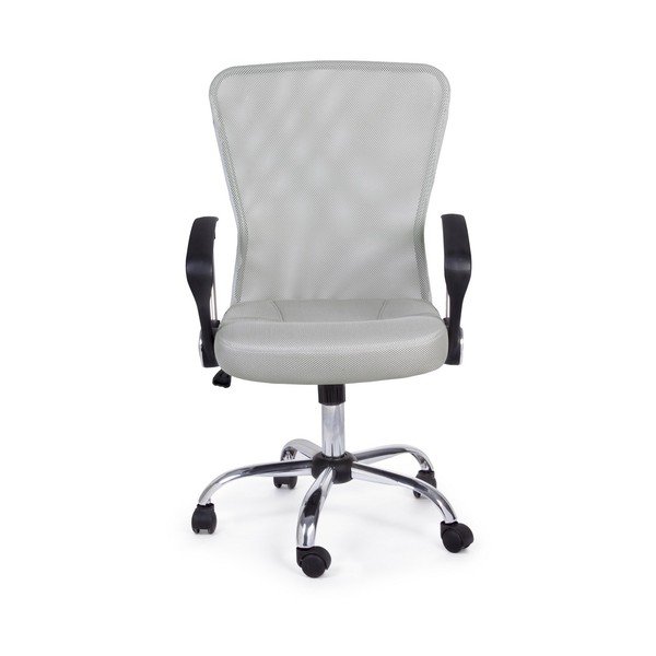 Светлосив тапициран офис стол Brisbane – Yes Everyday-image-2