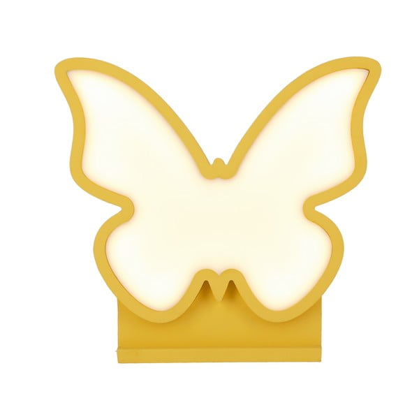 Жълта бебешка лампа Butterfly - Candellux Lighting