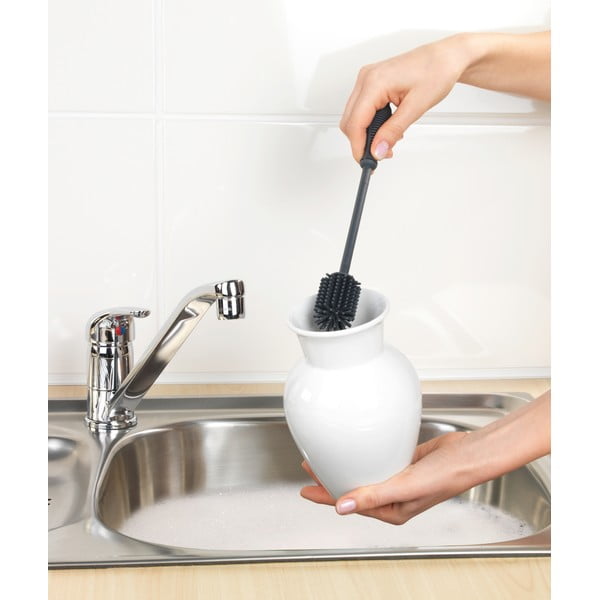 Сива четка за съдове Sia, дължина 25 cm - Wenko-image-3
