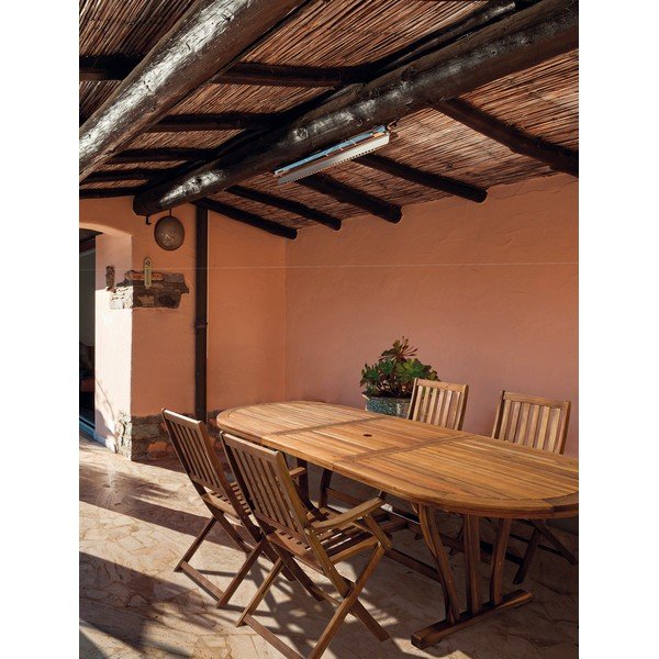 Градинска маса за хранене от масивна акация 90x150 cm Noemi  – Bizzotto-image-1