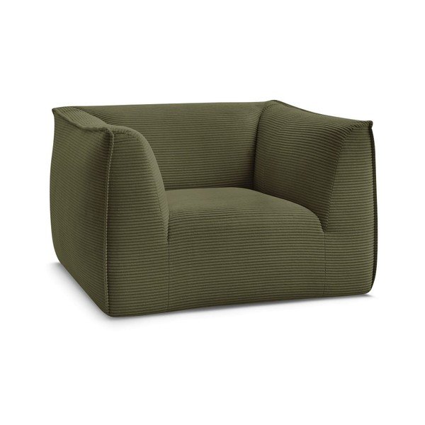 Зелено кресло от рипсено кадифе Giorgia – Bobochic Paris