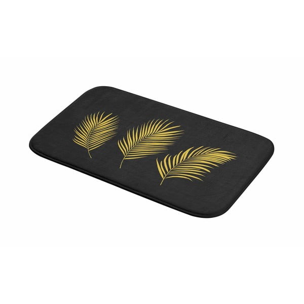 Черно-златист килим за баня 45x75 cm Orbella – douceur d'intérieur-image-4