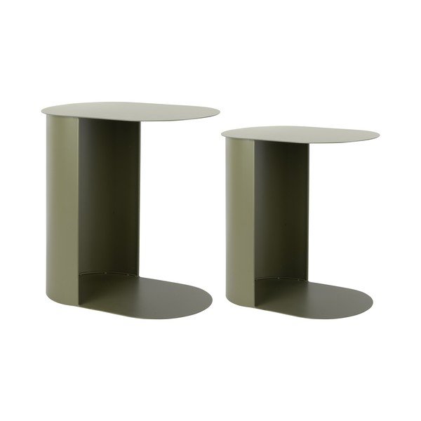 Метална странична масичка Riqueza Oval – Leitmotiv