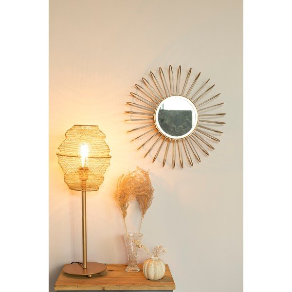 Стенно огледало ø 50 cm Selena – White Label-image-1