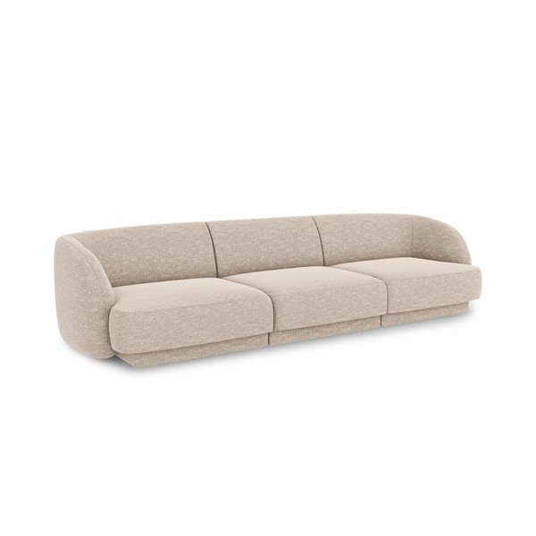Бежов диван 259 cm Miley - Micadoni Home-image-2