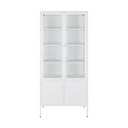 Бял метален шкаф 80x180 cm Brisbane - House Nordic