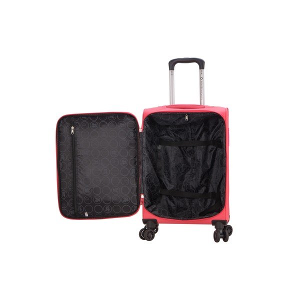 Розов багаж с 4 колела Lulucastagnette Luciana, 101 л - LULUCASTAGNETTE-image-2