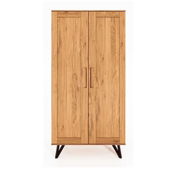 Дъбов гардероб 91x185 cm Golo - The Beds-image-2