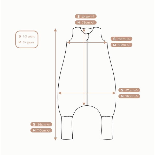 Детски спален чувал Apricot - Malomi Kids-image-1