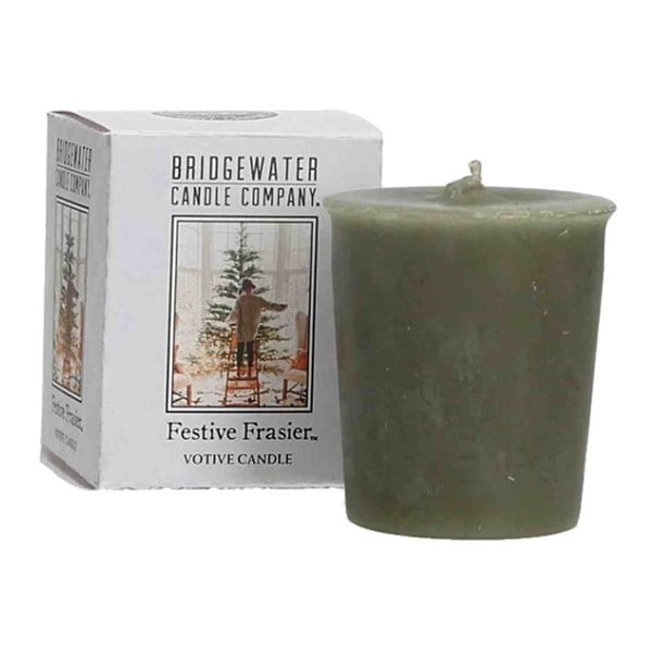 Ароматизирана свещ , 15 часа горене Festive Frasier - Bridgewater Candle Company
