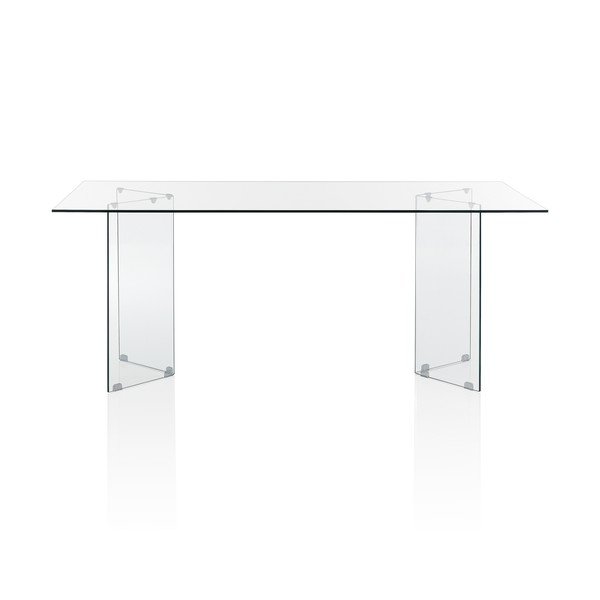 Стъклена трапезна маса 90x180 cm Kaya – Tomasucci-image-3