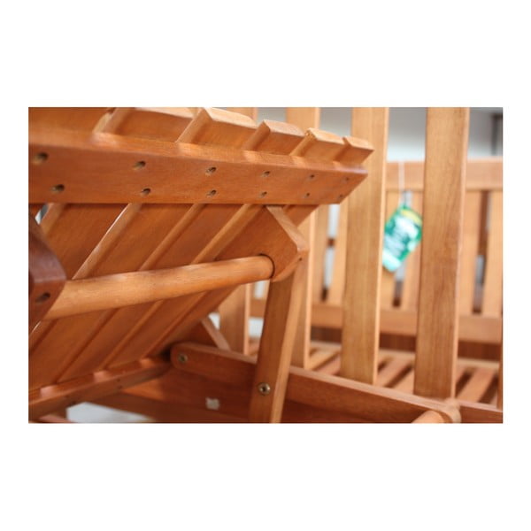 Градинска пейка с маса за съхранение от евкалиптово дърво ADDU Phuket - Garden Pleasure-image-2