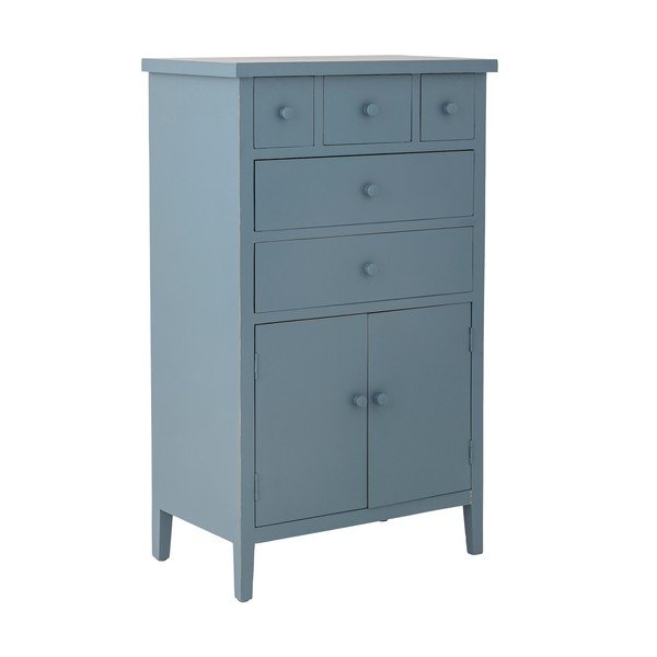 Син висок скрин 39,5x96 cm Allison – Bloomingville-image-4