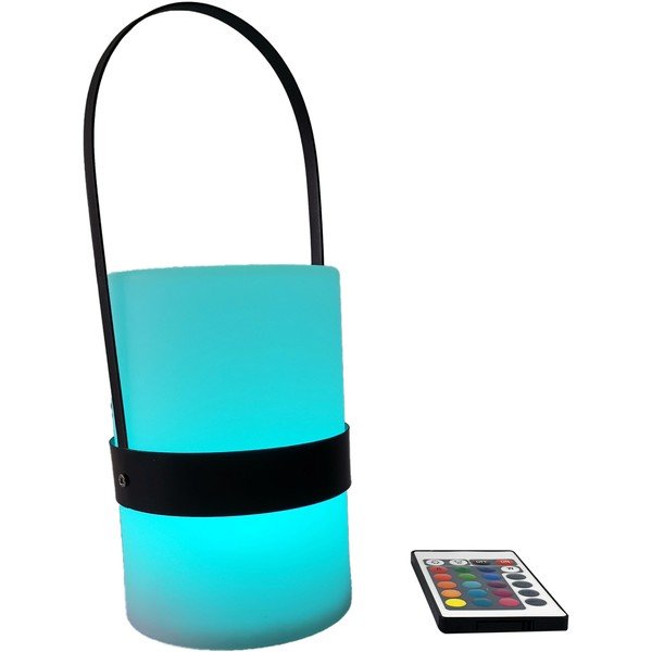 Черен LED фенер (височина 15 cm) – Hilight-image-3