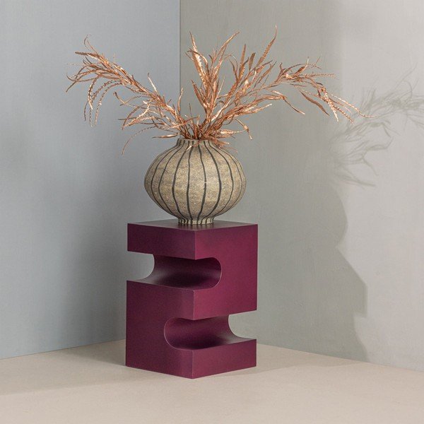 Метална странична масичка 30x30 cm Jessa – WOOOD-image-1