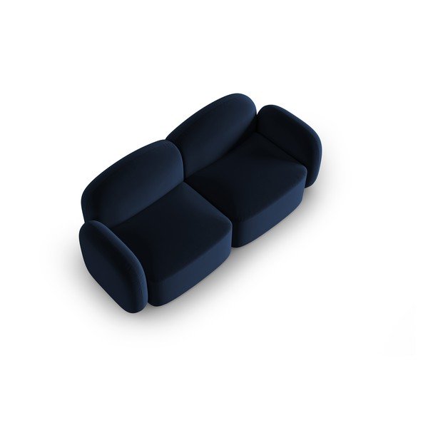 Син кадифен диван 194 cm Blair - Micadoni Home-image-3