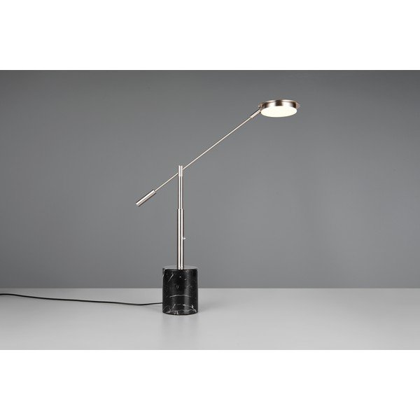 LED настолна лампа в черен и сребрист цвят (височина 65 cm) Fiore – Trio Select-image-1