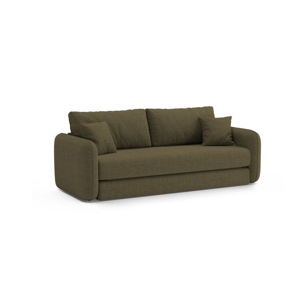 Зелен сгъваем диван 225 cm – Micadoni -image-3