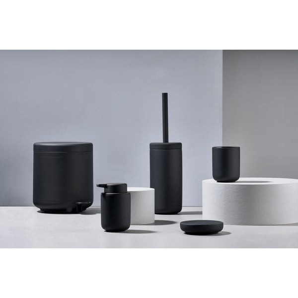 Черна керамична сапунерка Ume - Zone-image-4