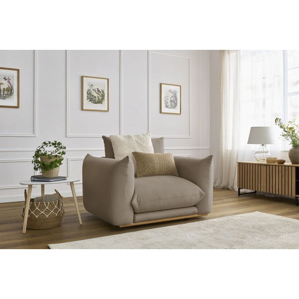 Бежово кресло Ernest – Bobochic Paris-image-1