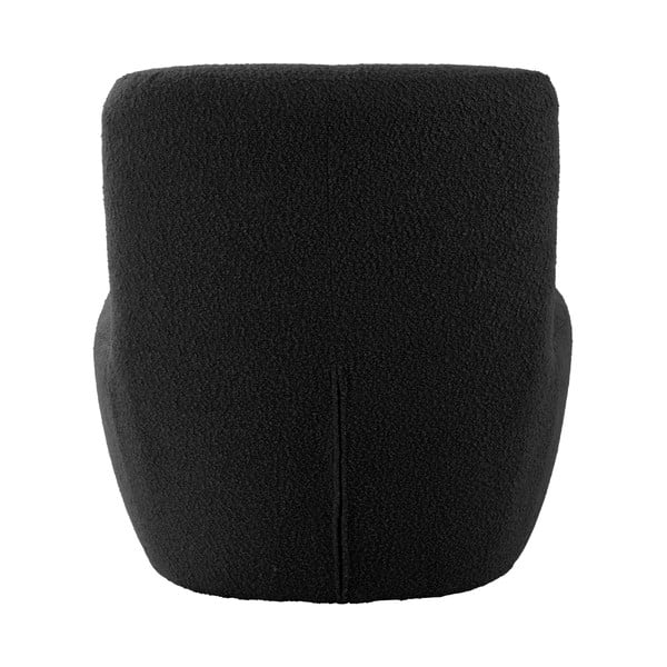 Черно кресло от плат букле Ada – Leitmotiv-image-3