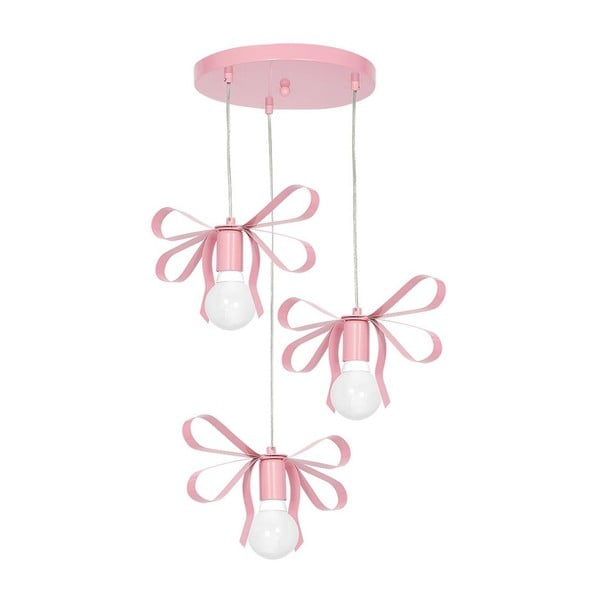 Розова висяща лампа Tres Emma - Homemania