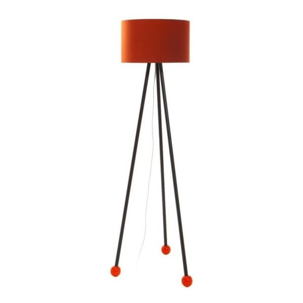 Stojací lampa Morello Orange/Black