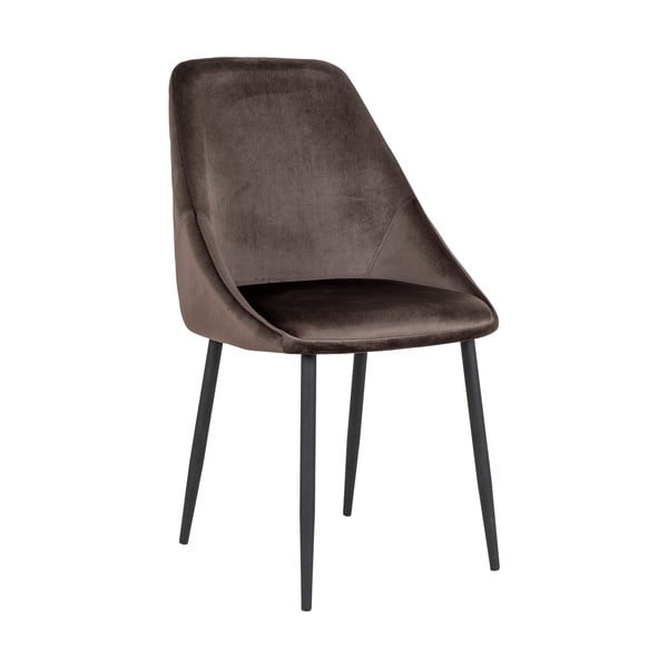 Трапезни столове от кафяво кадифе в комплект от 2 Porto - House Nordic