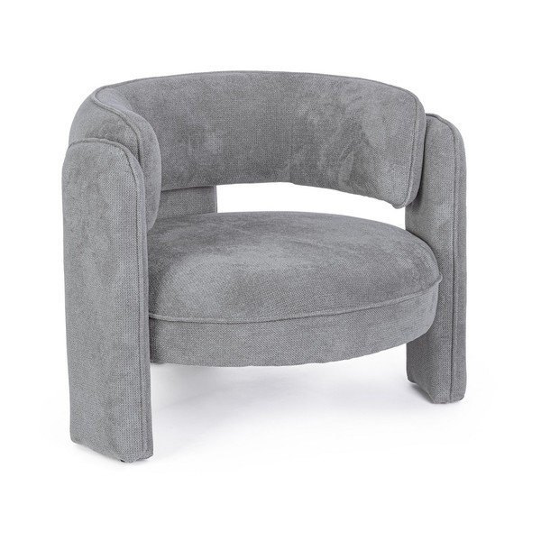 Сиво кресло Aisha – Bizzotto