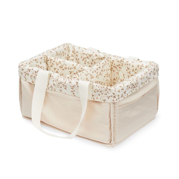 Бежова текстилна детска кутия за съхранение 32x23x15 cm Lierre – Cam Cam Copenhagen