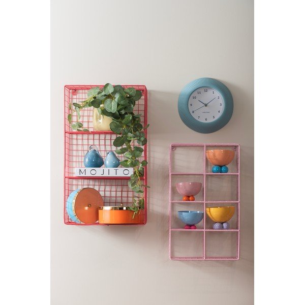 Стенен часовник ø 25 cm Tender Rib – Karlsson-image-1