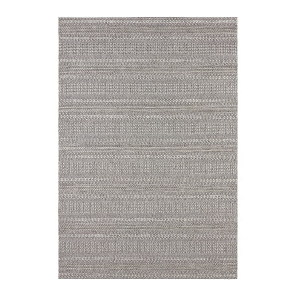 Сив килим за открито Brave Arras, 120 x 170 cm - Elle Decoration