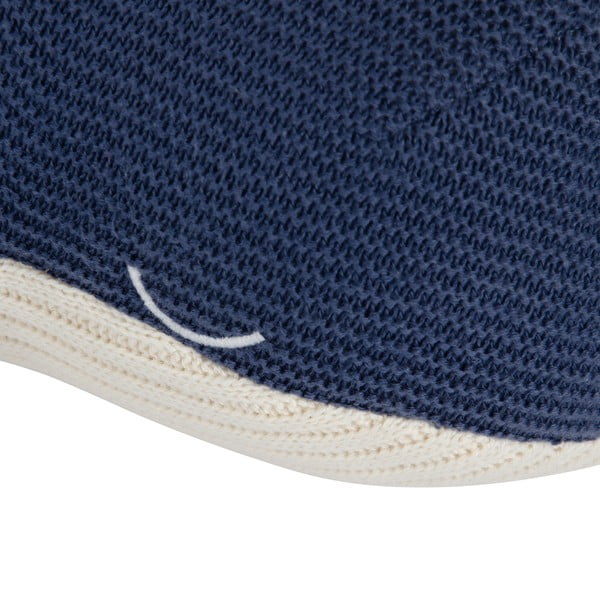 Синьо-бяла играчка за гушкане Кит - Kindsgut-image-4