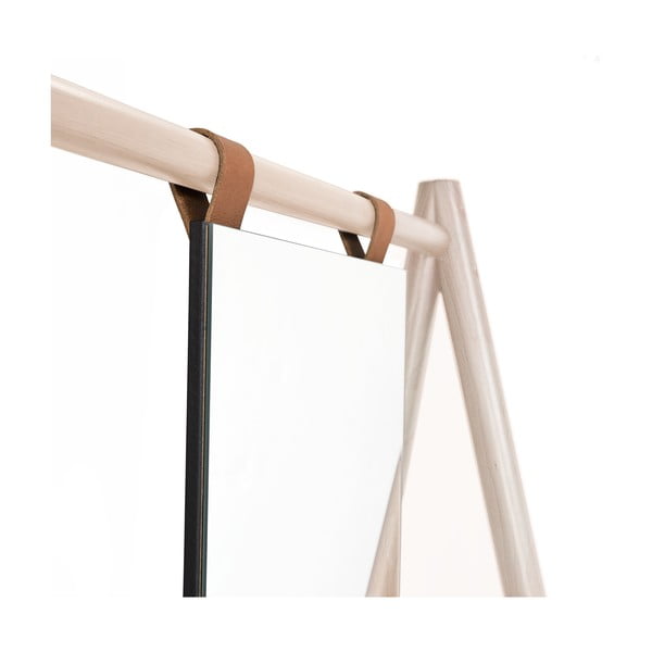 Огледало с дървена рамка 40x115 cm Hongi - Karup Design-image-1