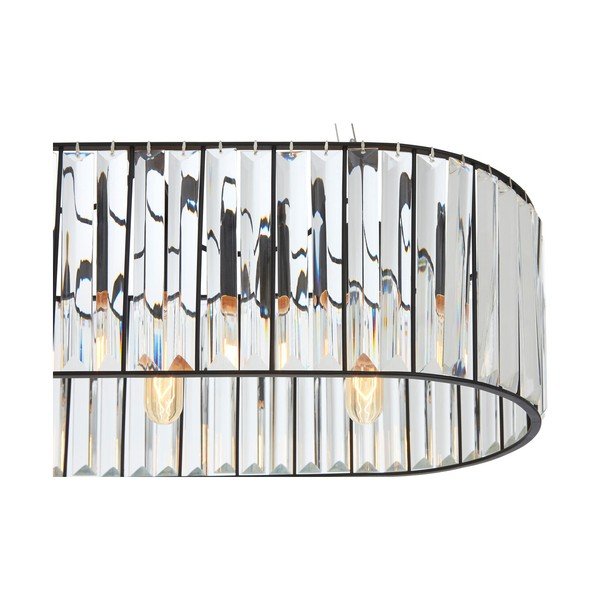 Метално висящо осветително тяло със стъклен абажур Akiko – Premier Housewares-image-4