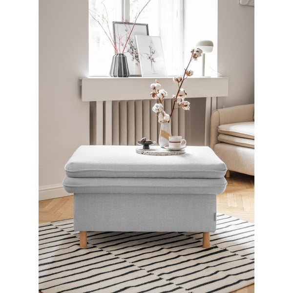 Светлосива табуретка Simon – Miuform-image-4