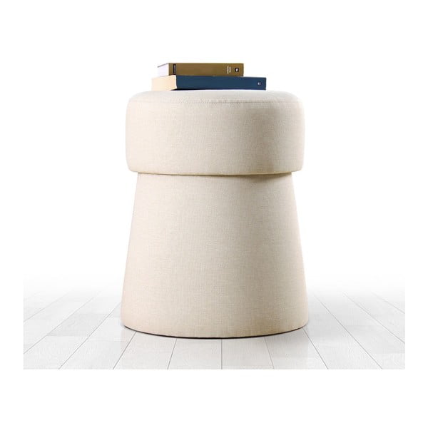 Кремава табуретка Beans – Artie-image-2