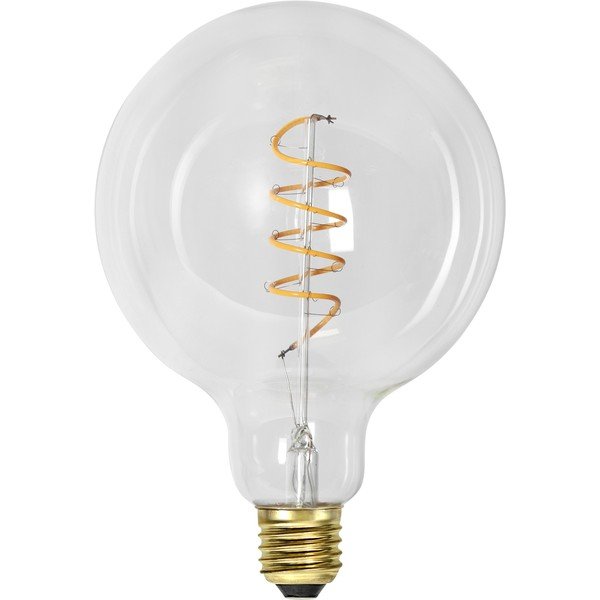 Топла LED крушка с димируема жичка E27, 4 W Spiral Filament - Star Trading