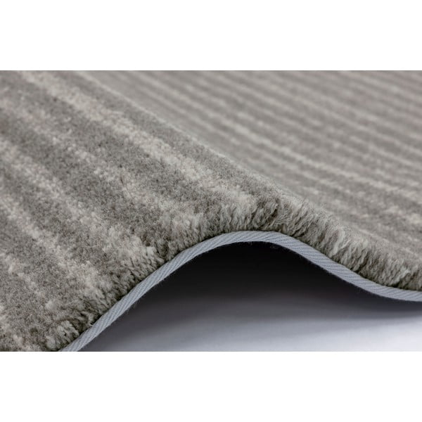 Сив вълнен килим 160x240 cm Calisia M Ribs – Agnella-image-3
